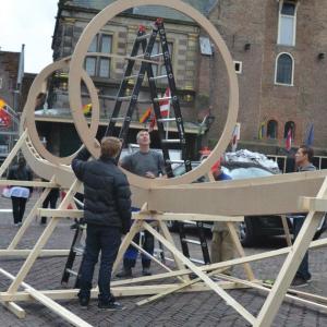 Op- en afbouw bouwwerken