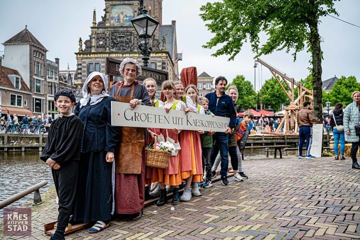 Straatbeeld van Kaeskoppenstad